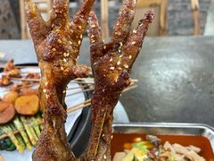 先卤后烤的鸡爪爪-神伙烧烤(南坪总店)