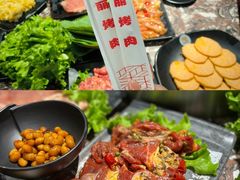 -啊美丽炭火烤肉(滑翔一店)