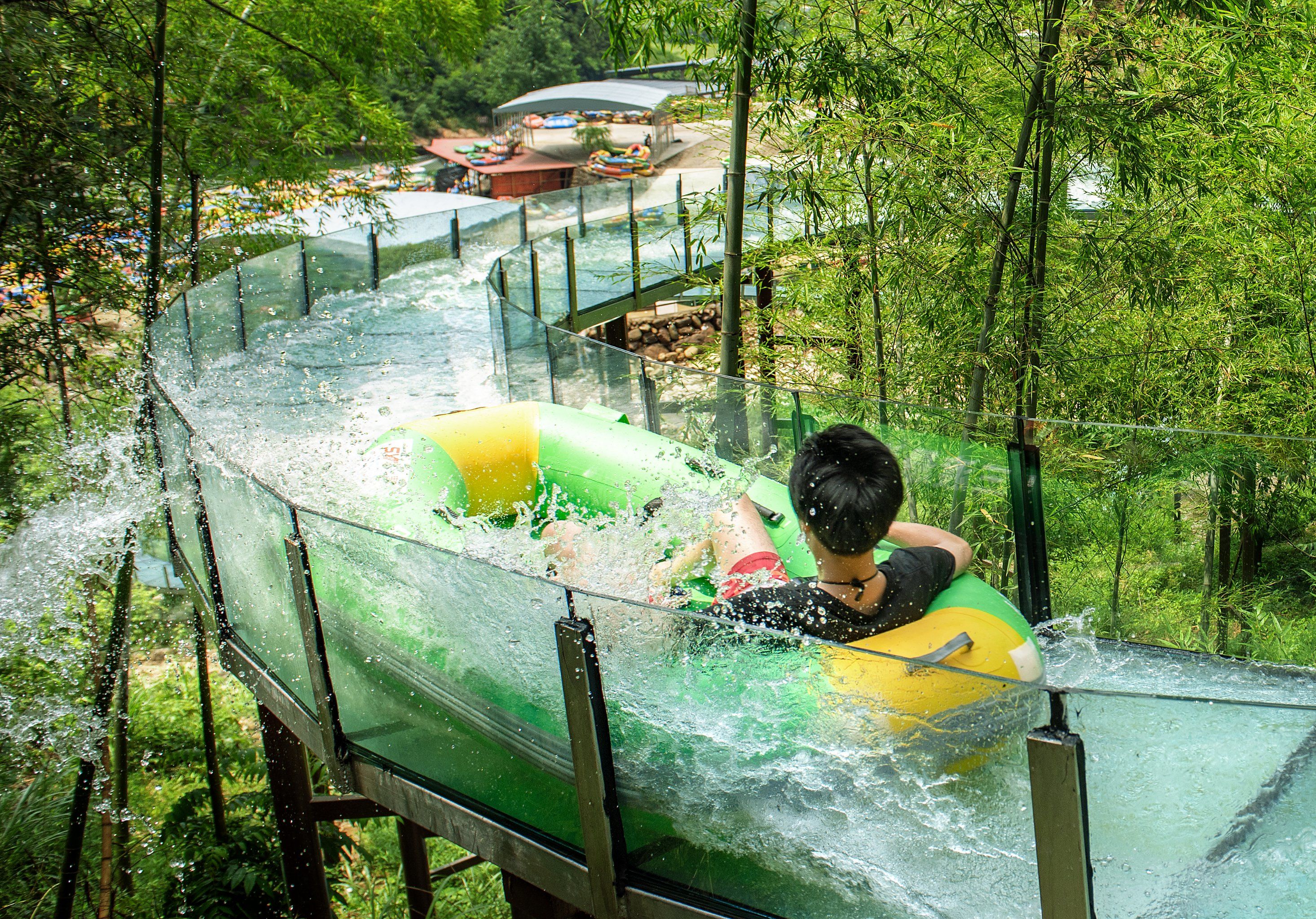 杭州|爱死这个清凉刺激的矿泉水上漂流了