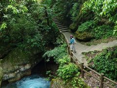 -西岭雪山大飞水景区