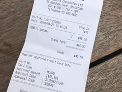 账单-Patagonia Chocolates(皇后镇店)