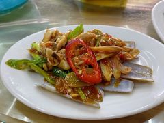 葱爆蛏子王-霞涌市场海鲜摆卖区