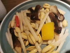 花生芽炒鸡枞菌-水木苼 蔬食料理