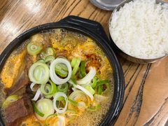 猪骨汤饭-旺清进洞米肠汤
