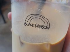 -black rainbow coffee