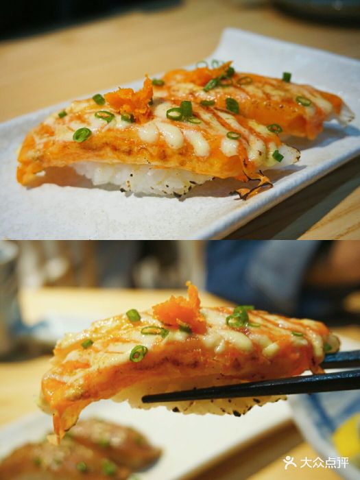 初·居食屋(宁波嵩江中路店)芝士蟹肉手握图片 - 第1张