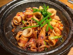 油爆北海小鱿鱼-桂小厨广西菜(万象城店)