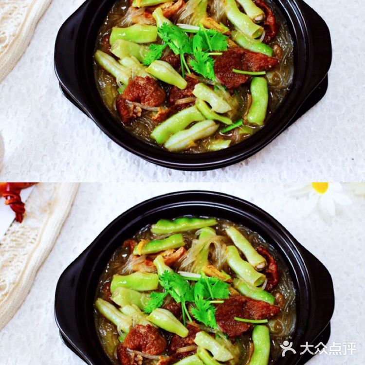 [爱心][色]最家常的芸豆肉片炖粉条，百吃不厌又做法简单哟……