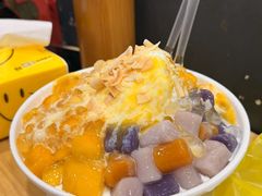 芒果芋圆绵绵冰-荔芳传统糖水铺