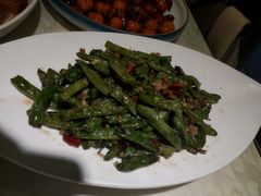 干煸四季豆-眷江南之小蓝鲸(王府大街店)