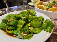 虎皮青椒-小山东羊肉汤馆(同济新村店)
