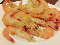 熟的基围虾-“香”全日餐厅·株洲大汉希尔顿酒店