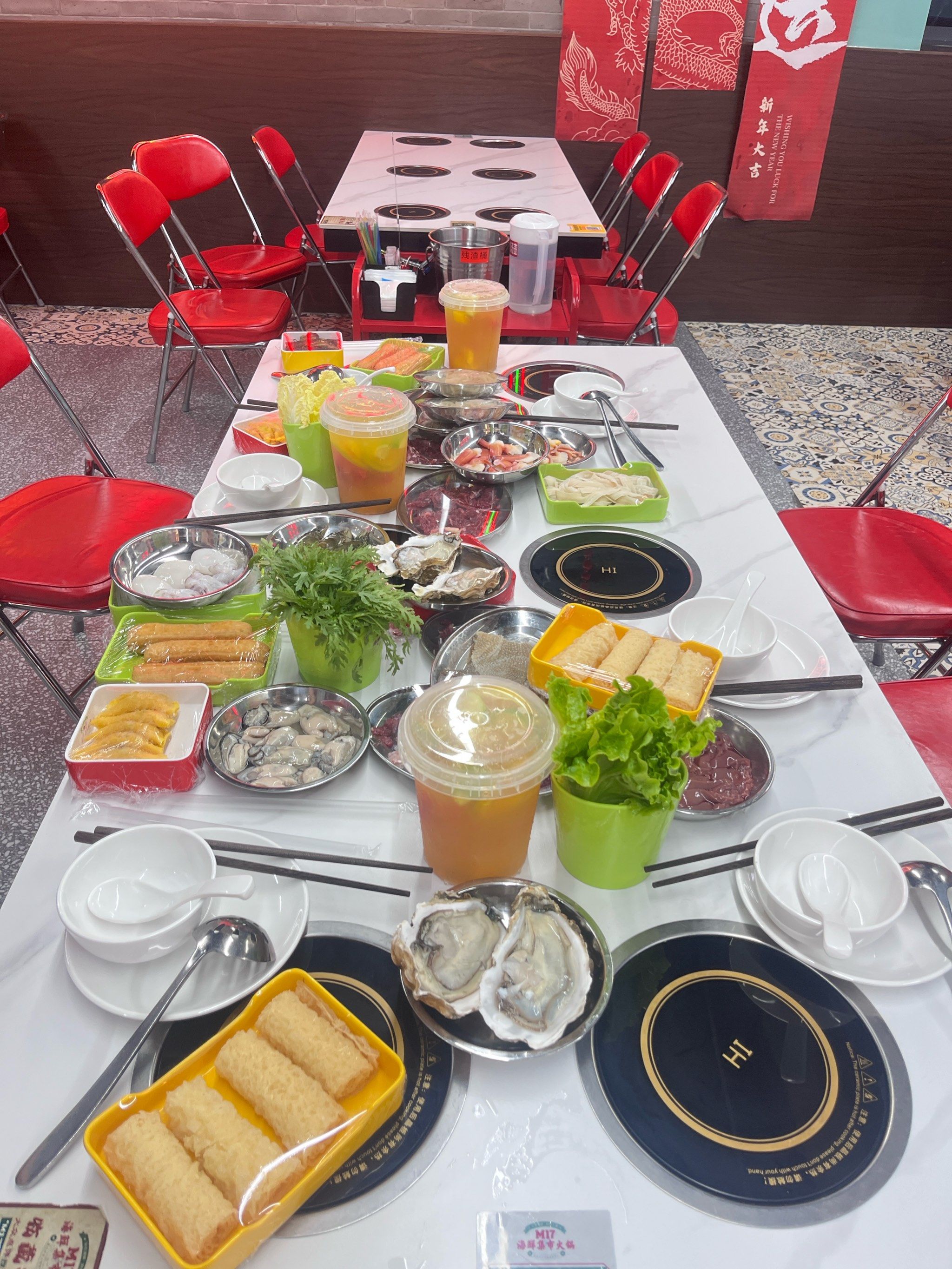 海鲜看得见的新鲜口味大同小异,环境不错,价格实惠