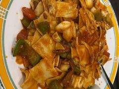 炒面片-西部马华清真兰州牛肉面·烧烤夜市(三里河店)