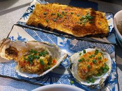蒜蓉烤扇贝-探鱼·鲜青椒爽麻烤鱼(中天广场店)