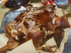 -民窑私烤土窑坑烤大公鸡