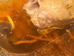 野生菌汤-云海肴·汽锅鸡·云南菜(天山百盛优客店)