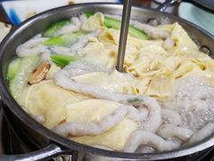 鲜腐竹上汤鱼面-一品烧农庄·佛山本地菜(西岸店)