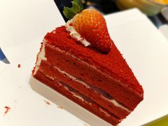 草莓红丝绒蛋糕-樂姿生活(万达广场店)