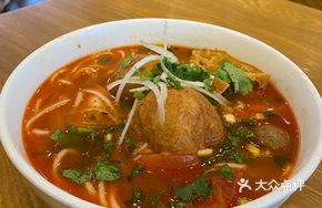 Special Tomato Shrimp Crab Sauce Rice Noodles