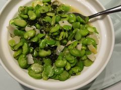 雪里蕻烧蚕豆-西湖春天•老字号杭州菜(百汇店)