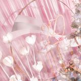 少女心爆棚！！！[糖果][糖果][糖果]甜美梦幻的粉色系婚礼