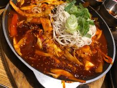 炒鱿鱼-姜虎东白丁烤肉(虹桥天地店)