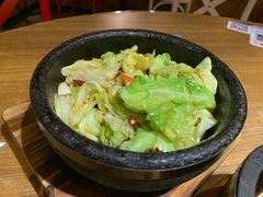 炝炒手撕包菜-花椒笑成都小馆(百脑汇店)