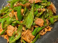 辣椒炒黑土猪肉-洞庭土菜馆(天河北总店)