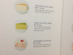 菜单-Lady M Cake Boutique(麦迪逊大道店)