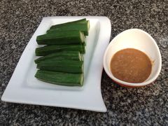 麻汁秋葵-江宁会馆(劈柴院店)