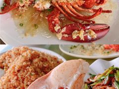 蒜蓉开边蒸龙虾-明记海鲜大排档(巽寮湾店)