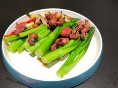鸽肾炒菜心-羽鸽集·乳鸽专门店·地道顺德菜(岭南站店)