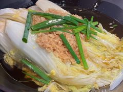 金蒜蒸娃娃菜-金牌外婆家(苏州中心店)