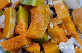 Braised Pork Belly with Pumpkin