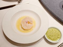 鸡汤油淋玻璃大虾-子福慧(虹桥店)