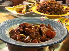 腊八蒜烧肥肠-那家小馆•北京菜•烤鸭(中关村店)