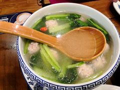 小白菜丸子汤-满园烤鸭·春饼(太原街万达店)
