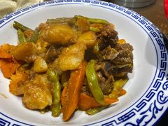 -东来菜馆•手抓海鲜家常菜•海鲜锅贴(鸽子窝店)