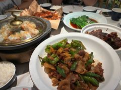 -绿茶餐厅(滨海万达广场店)