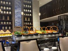 自助取餐区-美食汇海鲜自助餐厅·小龙虾烧烤(富力万达文华酒店)