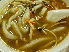 咸菜肉丝面疙瘩-咬不得高祖生煎·简餐(高银街店)