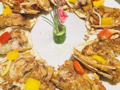 煎鱼头-顺轩海鲜火锅酒家