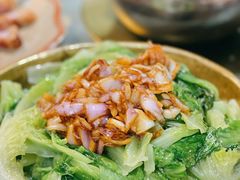 红葱头淋生菜-桃姐农庄老字号(从化温泉店)