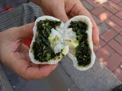 香菇油菜素包-石头门坎