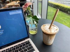 冰博克拿铁-dotcom coffee古点咖啡(致真大厦店)