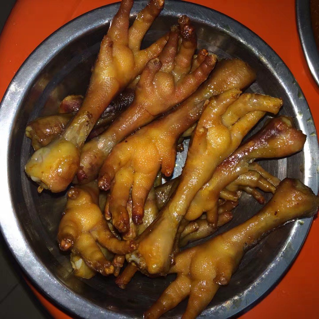 天天领红包 奥尔良烤鸡爪,非常美味的一款小吃美食!