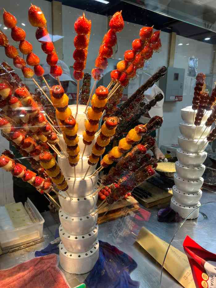 马记糖葫芦-"第二次来了,大小山楂,山药,有糯米没糯米.