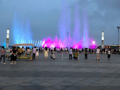 -东港音乐喷泉广场