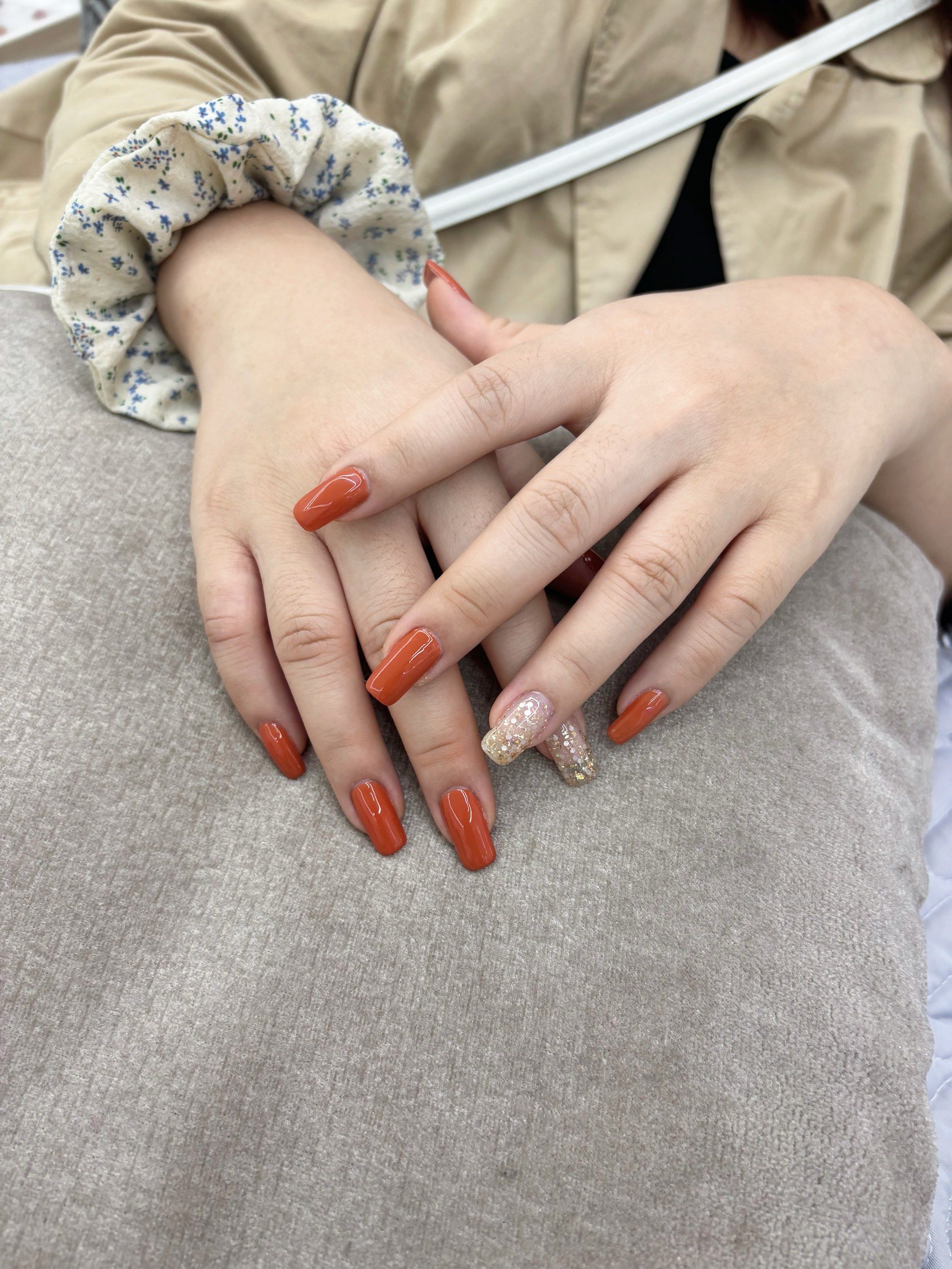 南瓜美甲来袭,氛围感满满